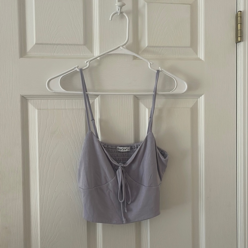 NWOT Aster Periwinkle Tank Top